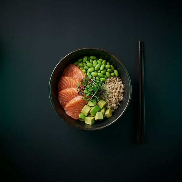 Healthy meal analyzed by NutriAI